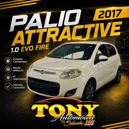 FIAT PALIO 1.0 MPI ATTRACTIVE 8V FLEX 4P MANUAL FIAT PALIO 1.0 MPI ATTRACTIVE 8V FLEX 4P MANUAL